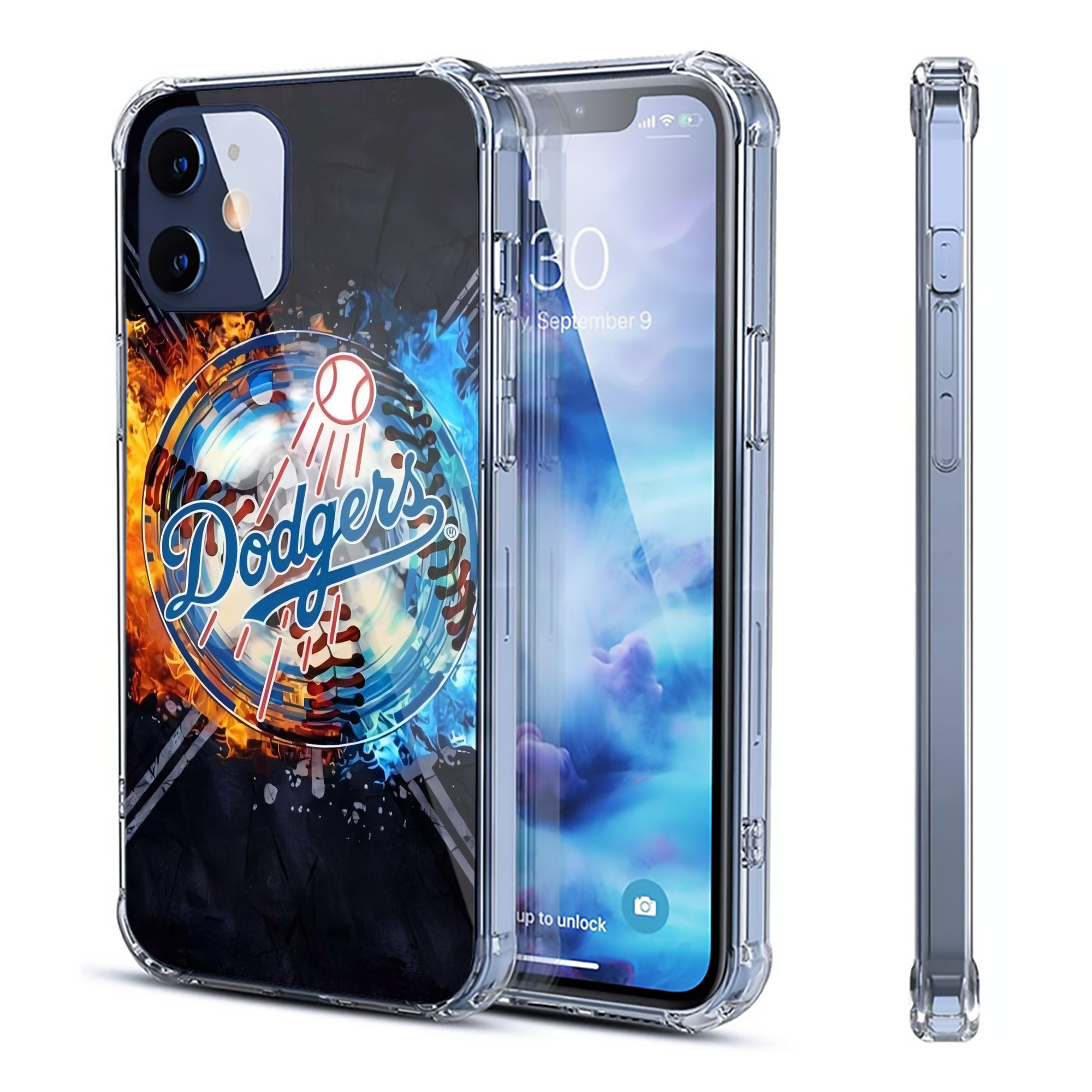  Clear IPhone 12 Case – Soft TPU With UV Print – Enhanced Drop Protection, Precise Fit, Anti-Fingerprint, Customizable Design, Scratch-Resistant, Yellow-Resistant